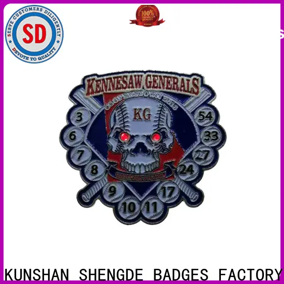 Shengde Latest lapel pins alberta for business for promotion 1