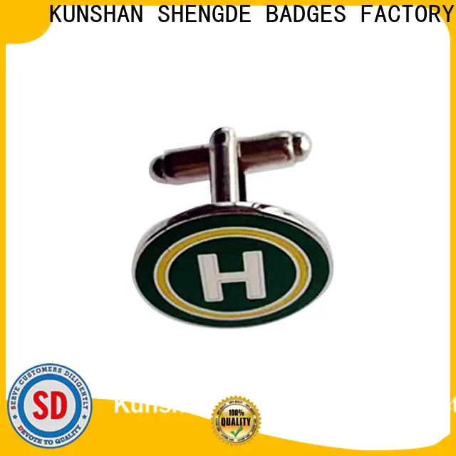 Shengde Custom wedding cufflinks for business bulk production 1