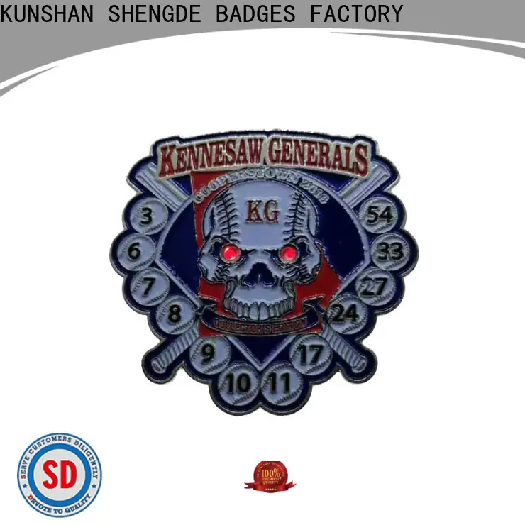 Shengde Wholesale personalized sports pins manufacturers for promotion 1