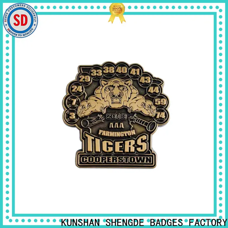Shengde Top custom coat pins factory bulk buy 1
