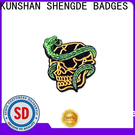 Shengde enamel pin company Supply bulk production 1