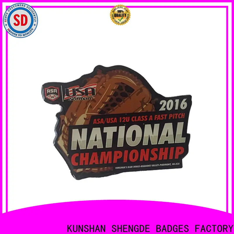 Shengde New softball trading pins discount factory for sale 1