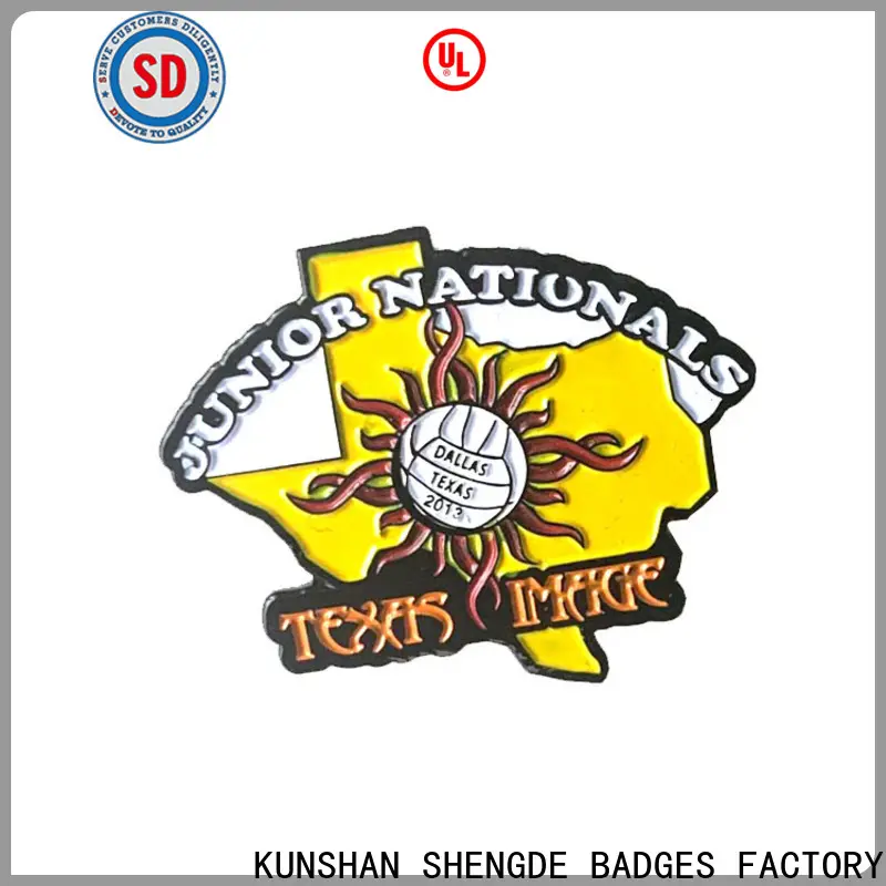 Shengde Custom soccer team pins manufacturers 1