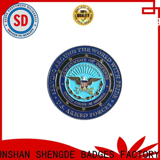Shengde Latest coast guard challenge coins Suppliers 1