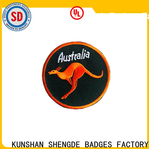 Shengde custom embroidery badges factory 1