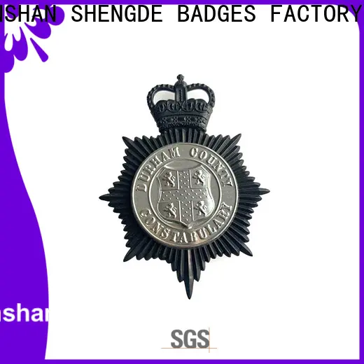 Shengde police badge pins Supply bulk buy 1