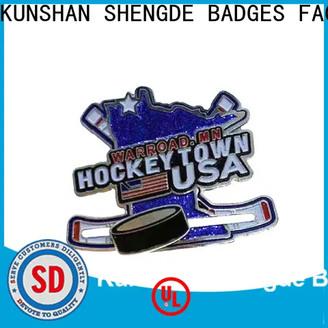 Shengde football lapel pins company on sale 1