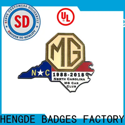 Shengde custom emblems for business 1