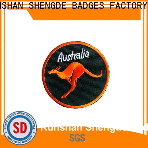Shengde New embroidered name patches for business for sale 1
