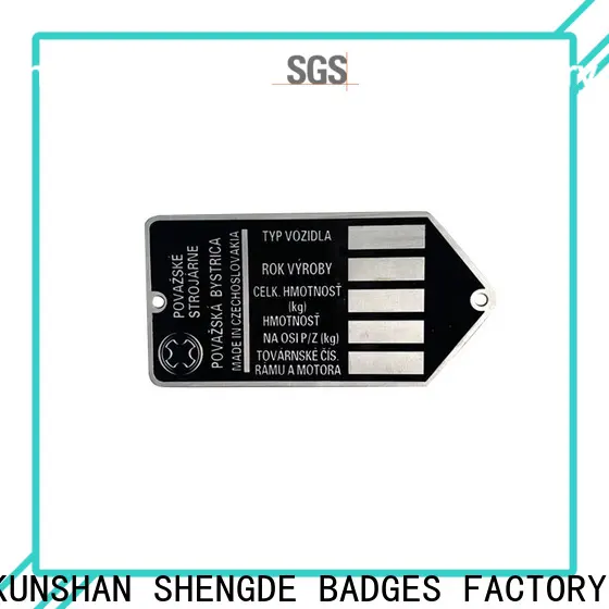 Shengde Best brass name plates for houses Suppliers for sale 1