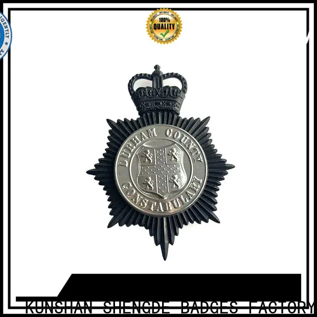 Shengde Custom custom made police badges factory bulk buy 1