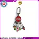 Custom metal keyrings for business for promotion 1