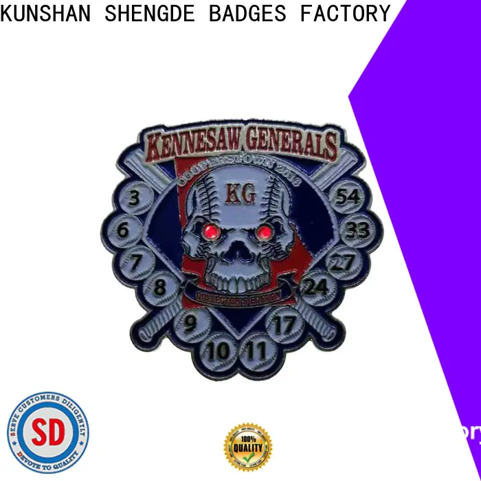Shengde custom baseball trading pins Suppliers bulk production 1