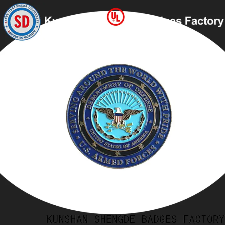 Shengde buy challenge coins for business for promotion 1