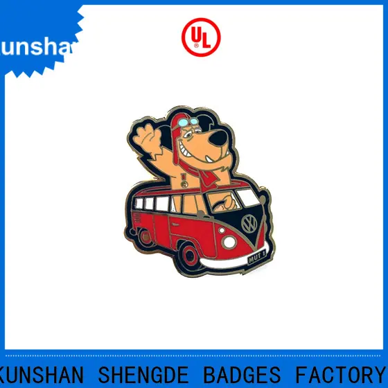 Shengde Latest enamel car badges Supply on sale 1