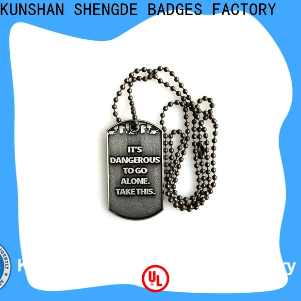 Shengde Wholesale embossed dog tags for business bulk production 1