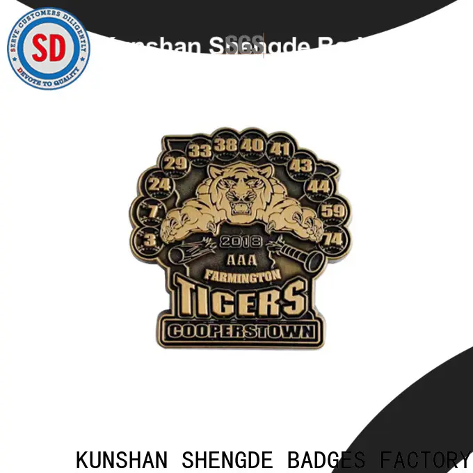 Shengde recognition pins bulk factory 1