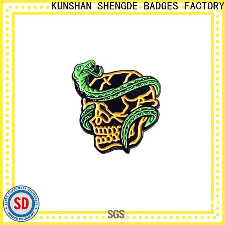 Shengde custom soft enamel lapel pins Suppliers for sale 1