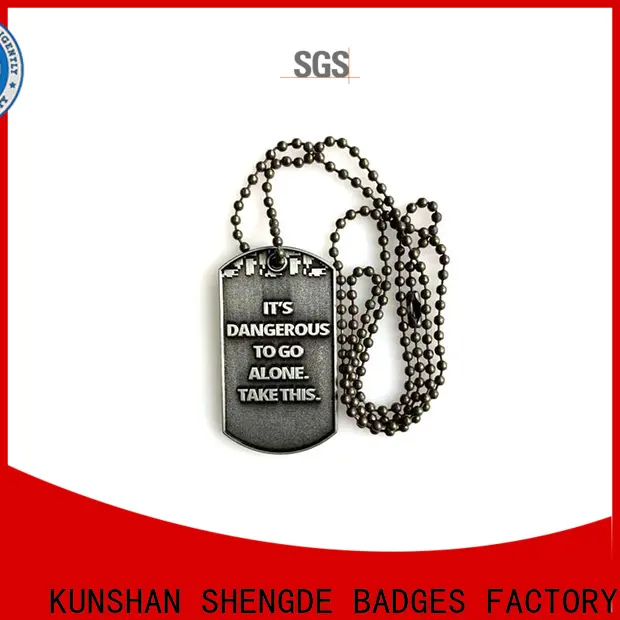 High-quality metal pet tags for business bulk production 1