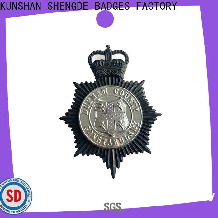 Custom custom made police badges manufacturers bulk buy 1