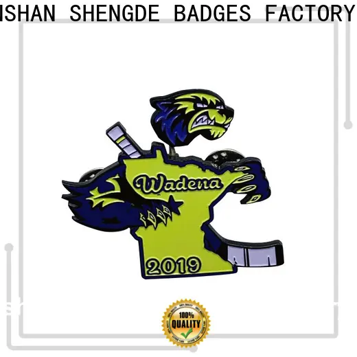Shengde corporate lapel pins for business on sale 1