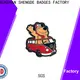 Shengde High-quality personalised metal badges for business for sale 1