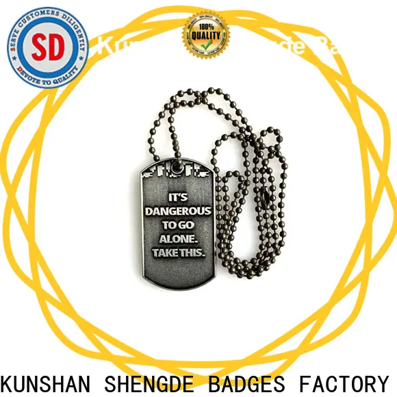 Shengde Wholesale custom dog tags for men factory bulk production 1