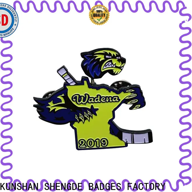 Shengde softball pins cheap Suppliers for promotion 1