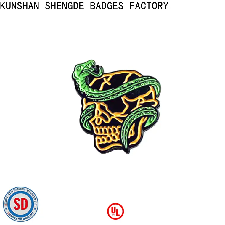 Shengde New food enamel pins Supply on sale 1