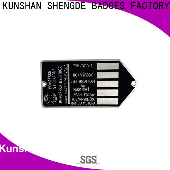 High-quality steel name plates Suppliers on sale 1