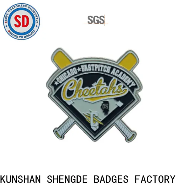 Shengde Custom baseball lapel pins Supply for sale 1
