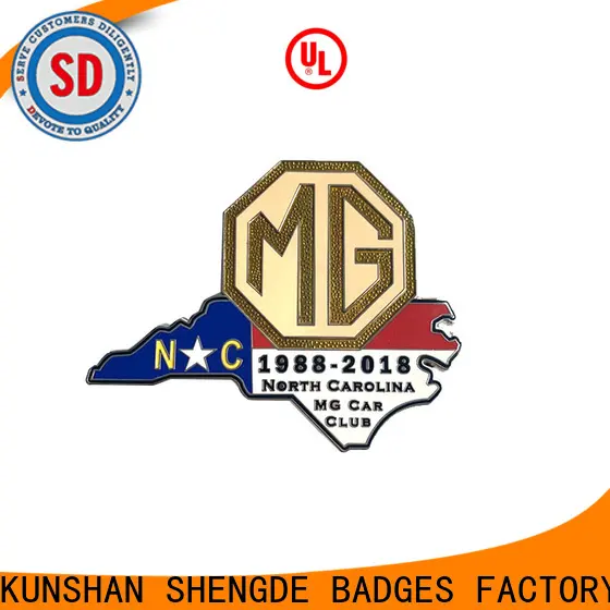 Shengde auto emblems factory 1
