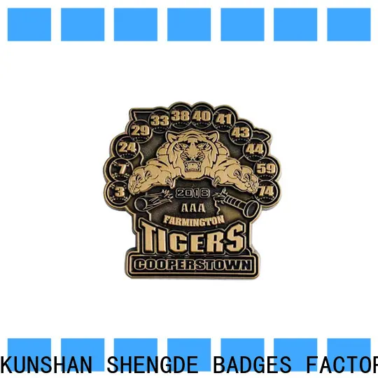 Shengde get custom enamel pins made Supply bulk production 1