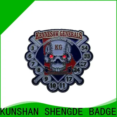 Shengde baseball award pins Suppliers bulk production 1