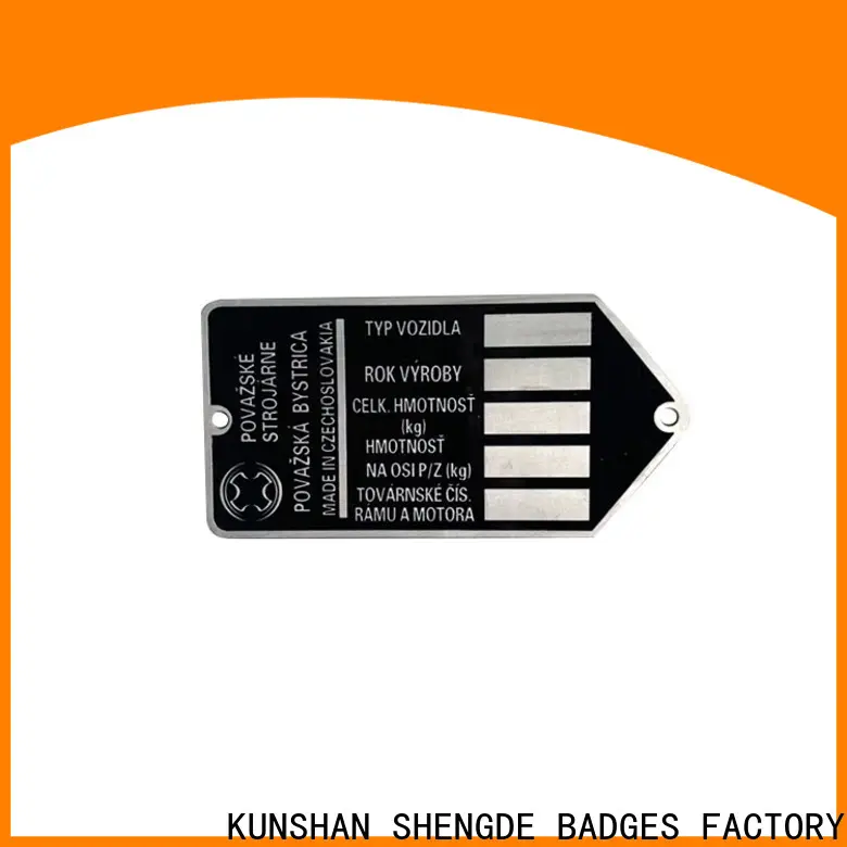 Shengde Best door name plates company for sale 1