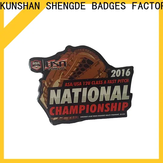 Shengde Wholesale soccer lapel pins company for sale 1