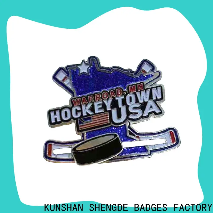 Shengde Latest ribbon lapel pins Supply bulk production 1