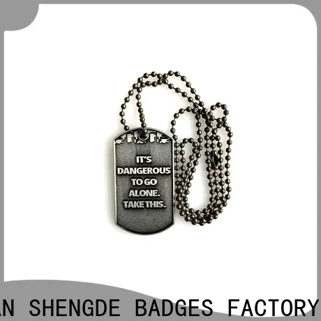 Shengde Wholesale embossed dog tags Suppliers bulk production 1