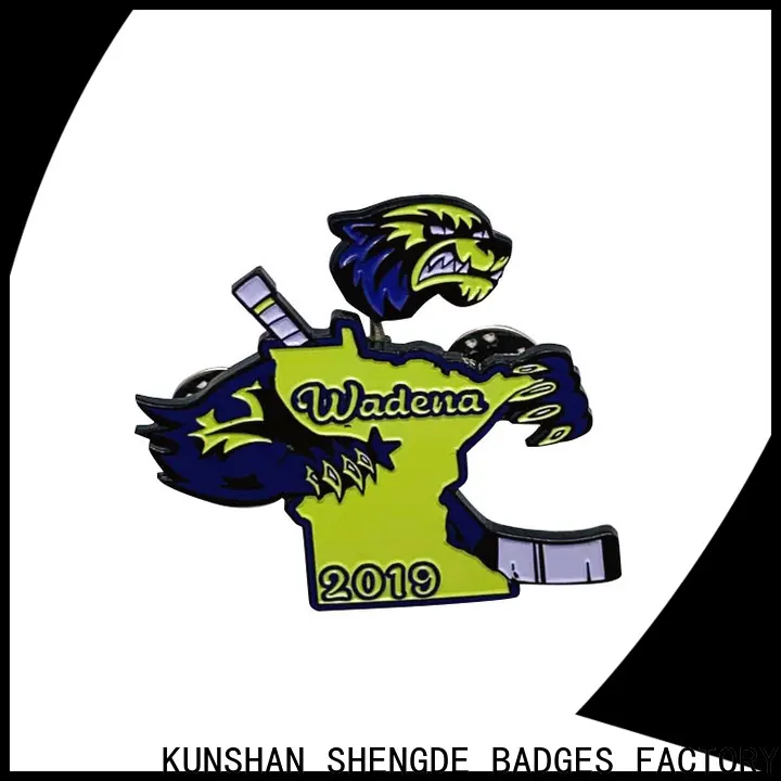 Shengde Custom softball trading pins cheap factory on sale 1