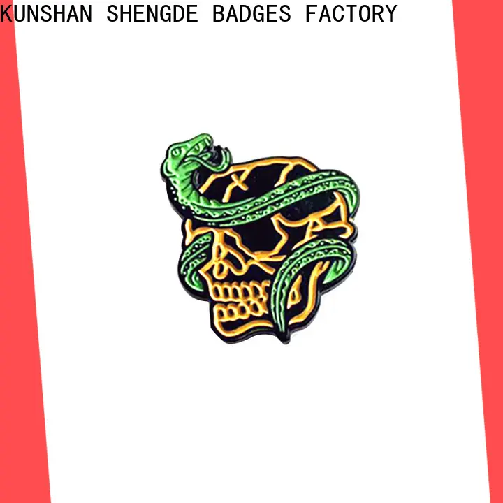 Shengde custom enamel pin badges company bulk production 1