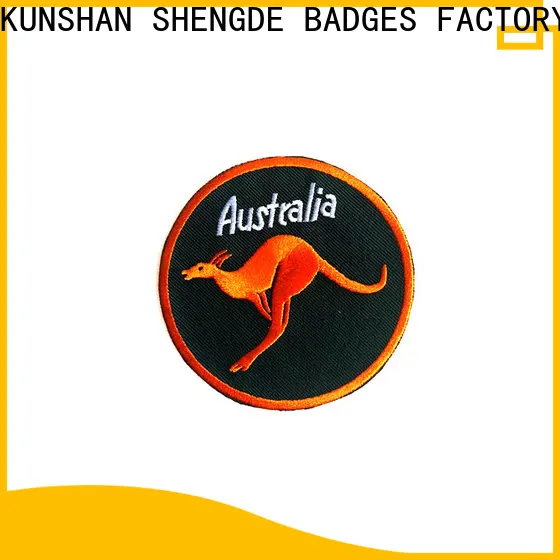 Latest iron on badges company for promotion 1