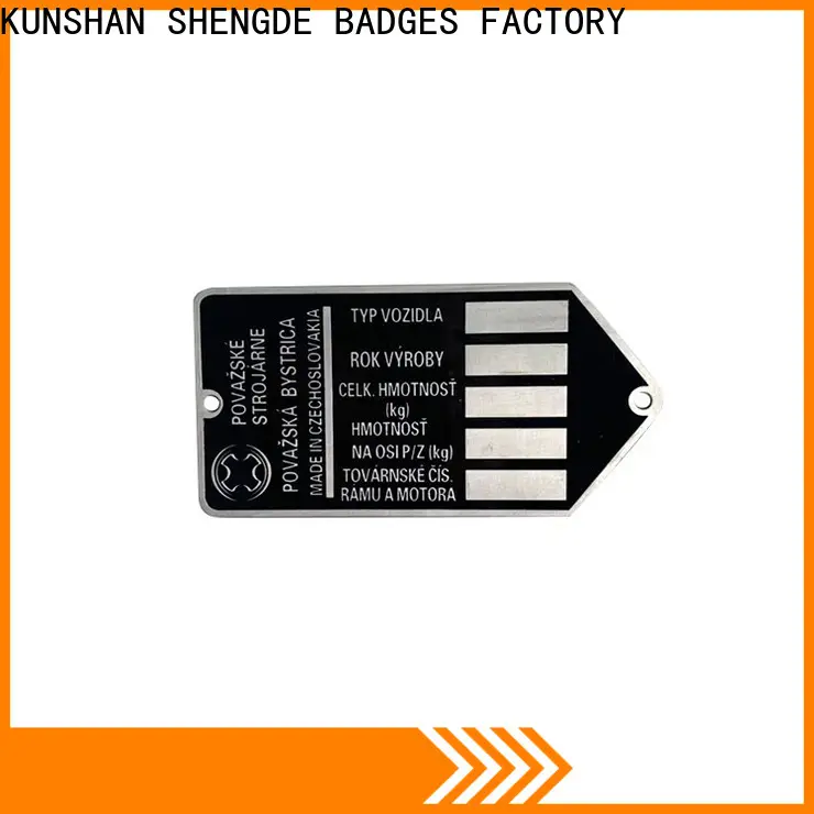 Shengde hanging name plates factory for promotion 1