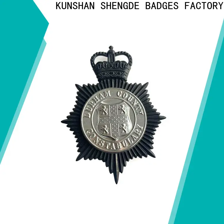 Shengde vintage police badges Suppliers for sale 1