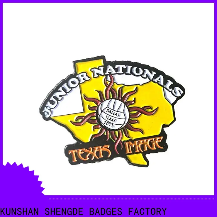 Shengde Wholesale custom soccer pins company for promotion 1