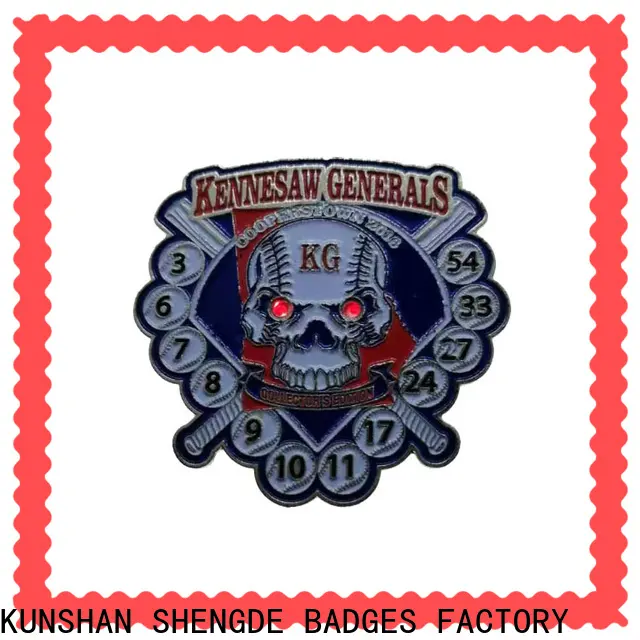 Shengde High-quality coolest lapel pins factory 1