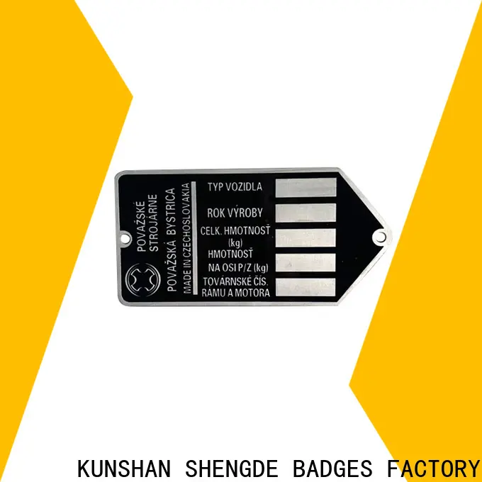 Custom custom made name plates factory 1