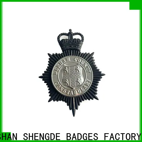Shengde NewBest police badge pins Supply for promotion 1
