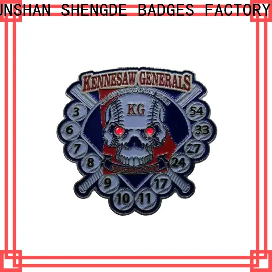 Shengde Custom custom baseball pins Supply on sale 1