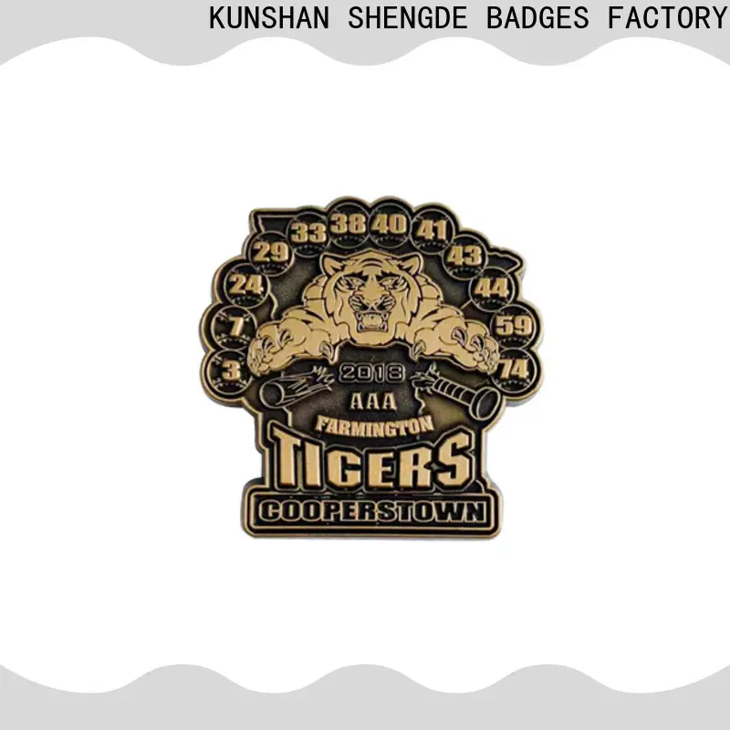 Shengde cost of lapel pins for business bulk production 1