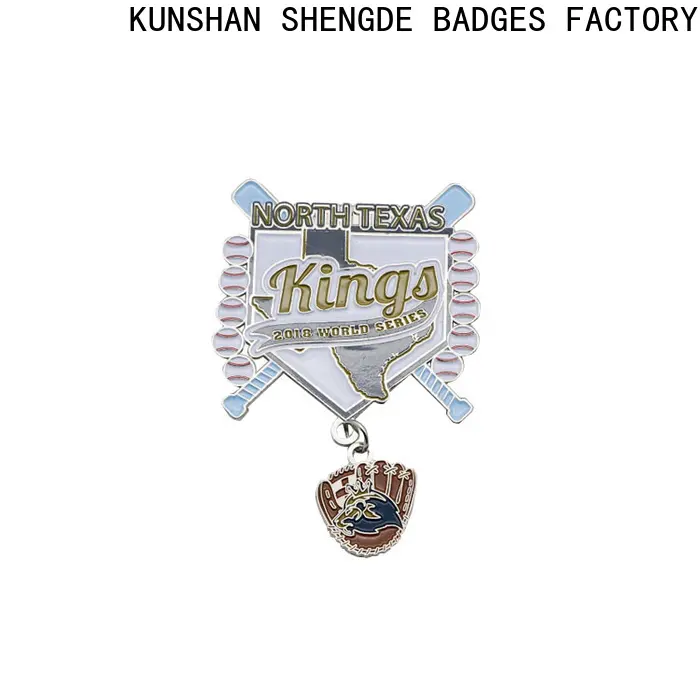 Shengde Latest baseball team pins company bulk production 1
